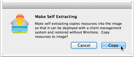 Click Copy