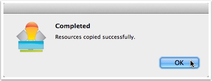 Click OK.