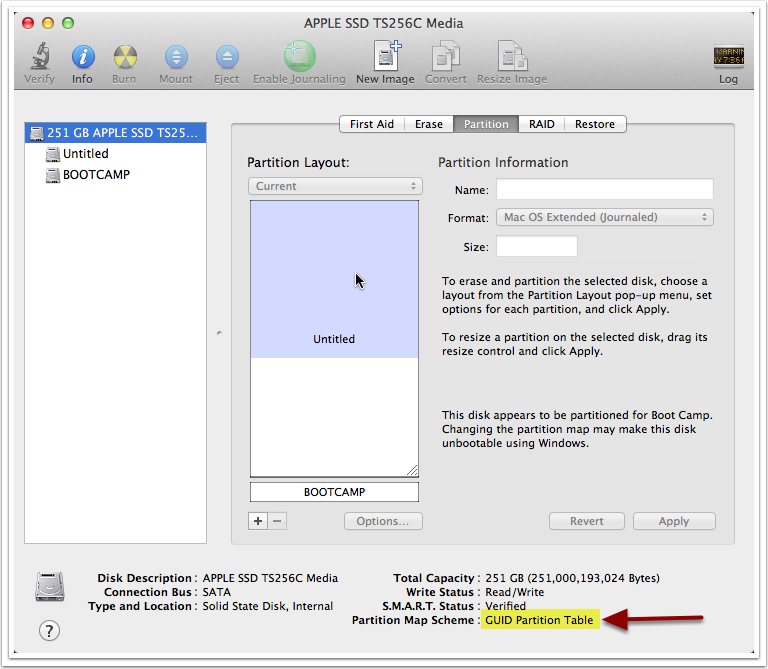 remove and create partition